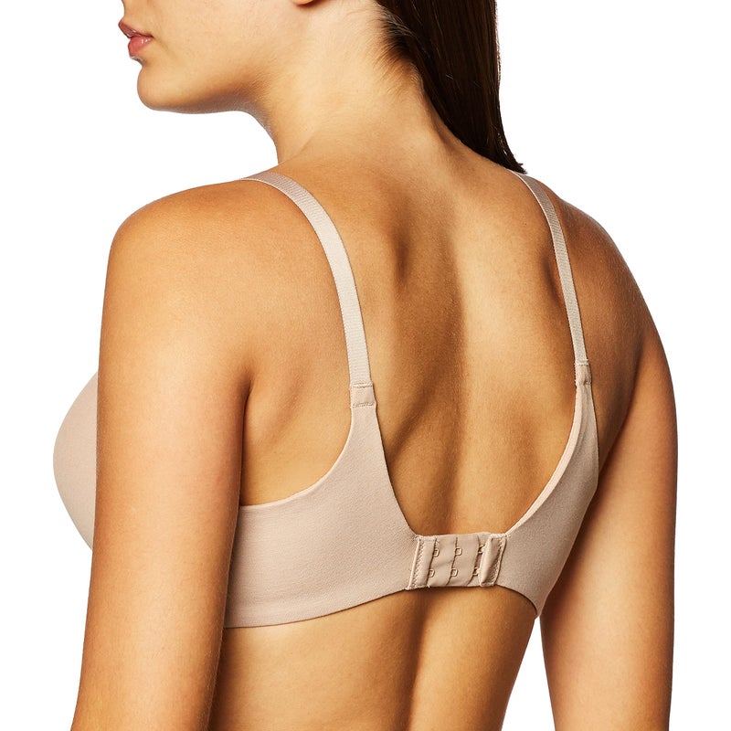 Warner's Women's Invisible Bliss Cotton Comfort Wireless Lift T-Shirt Bra RN0141A, Toasted Almond, 36C - Image 3